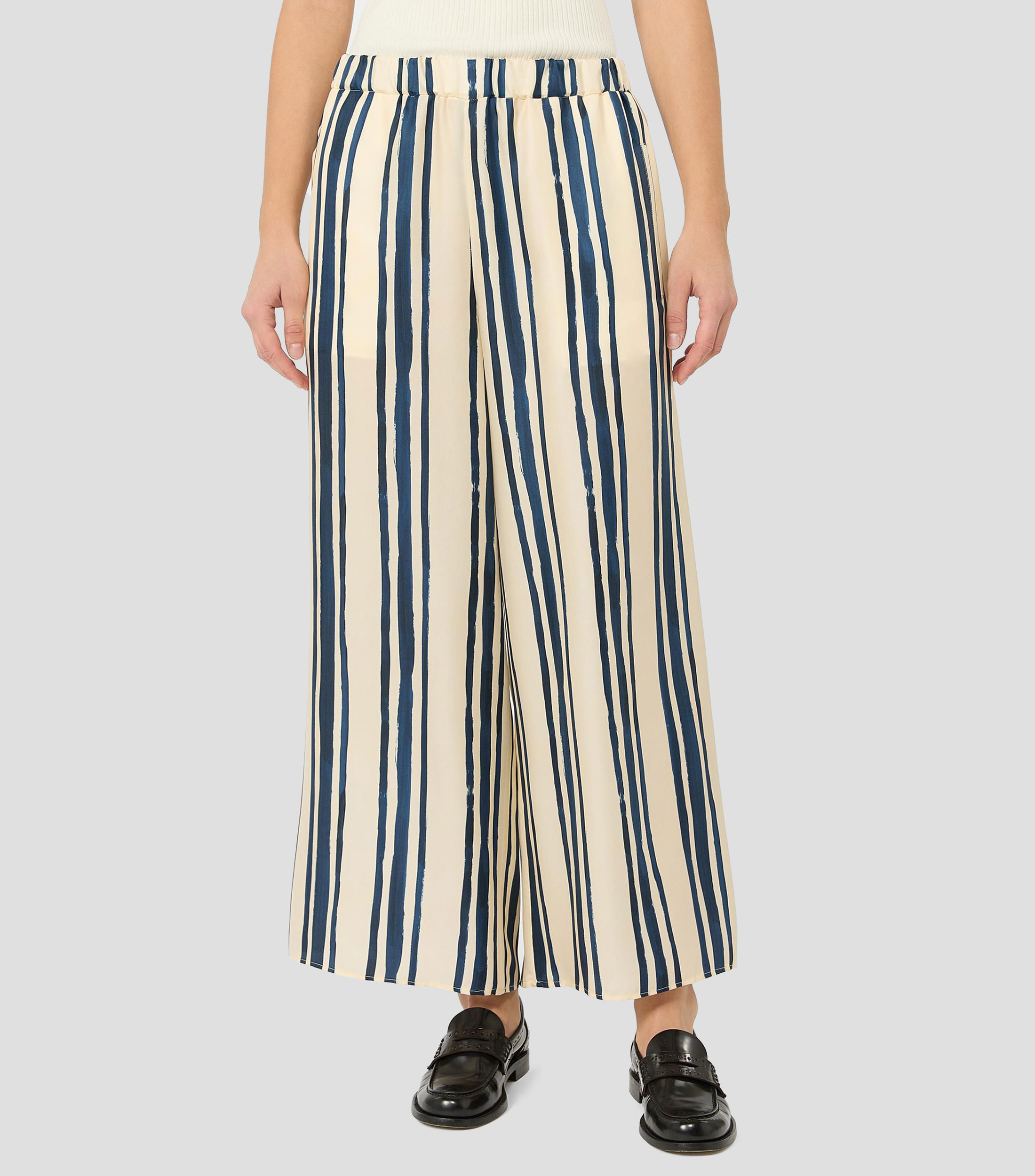 Pantalón a rayas Mujer